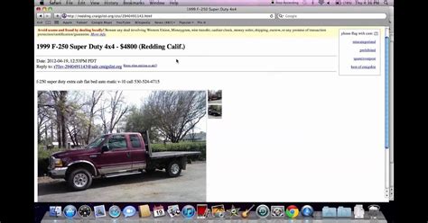 (833) 853-5357. . Cars and trucks for sale on craigslist in redding